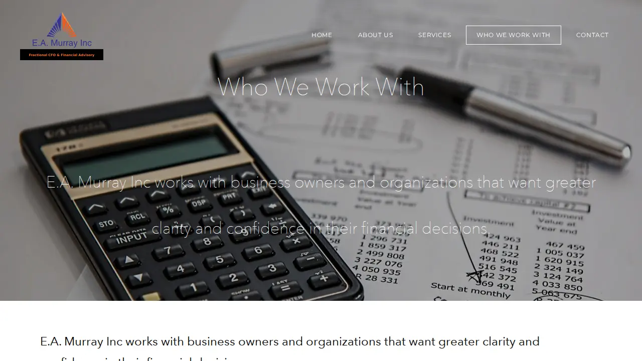 EA Murray Inc page