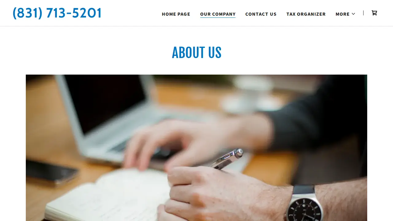 EAS Tax Services page
