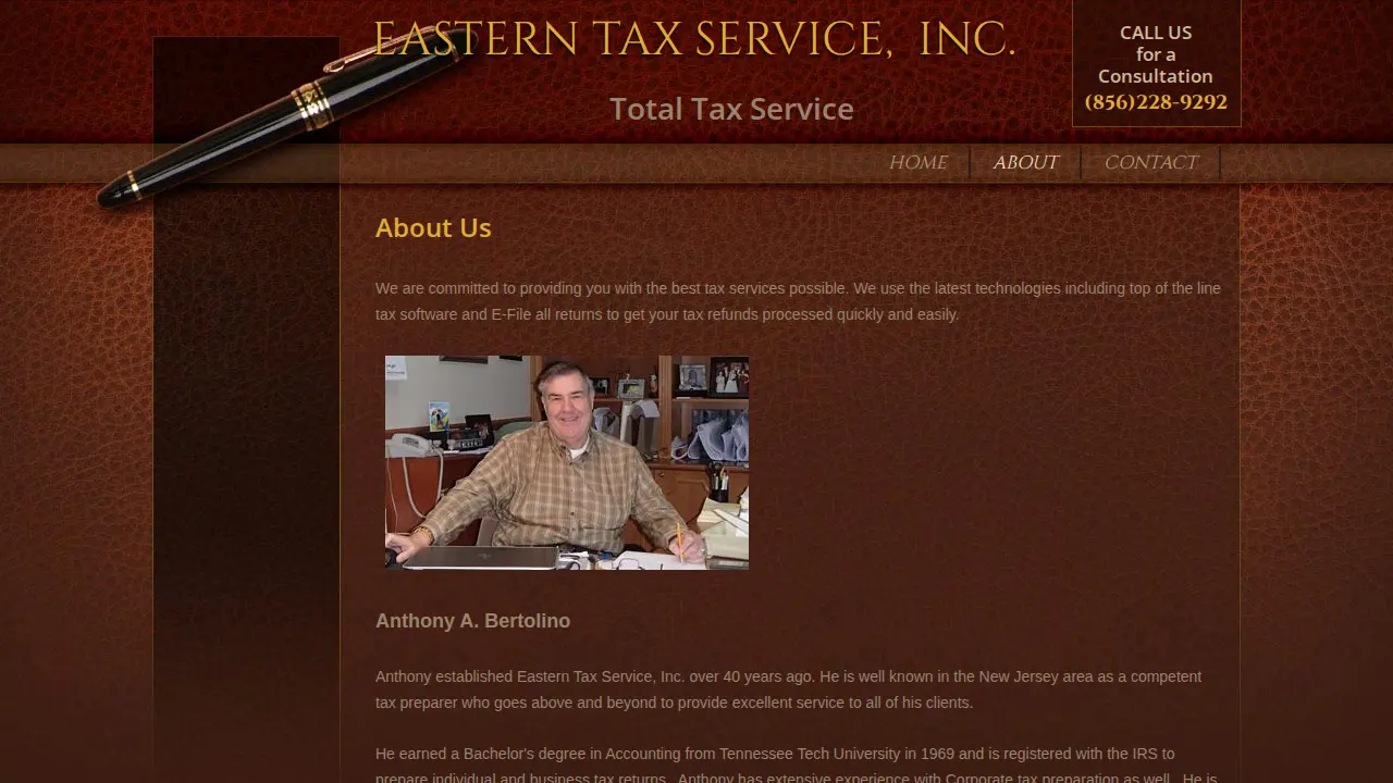 Eastern Tax Services Inc page