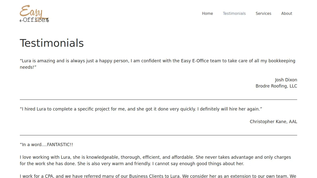 Easy E-Office, LLC page