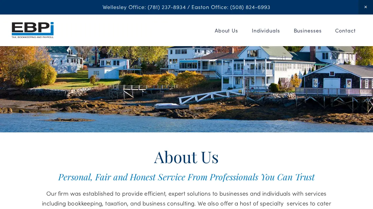 EBPI | Tax, Bookkeeping & Payroll page