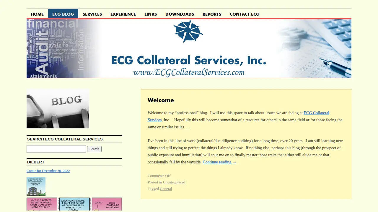 ECG Collateral Services, Inc. page