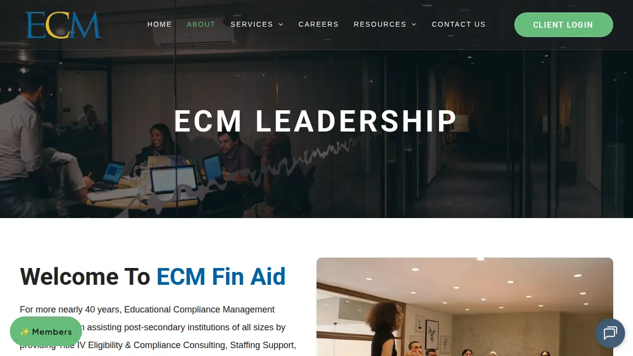 Educational Compliance page