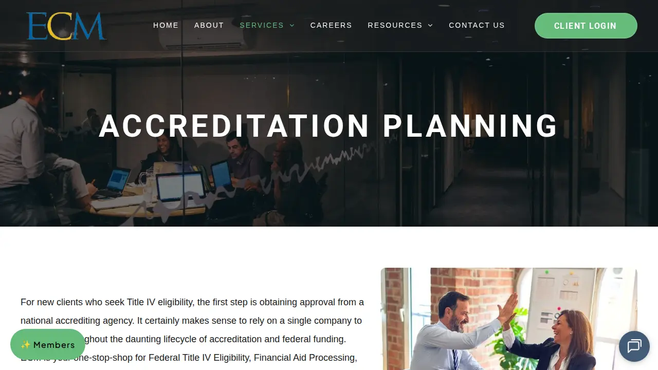 Educational Compliance page