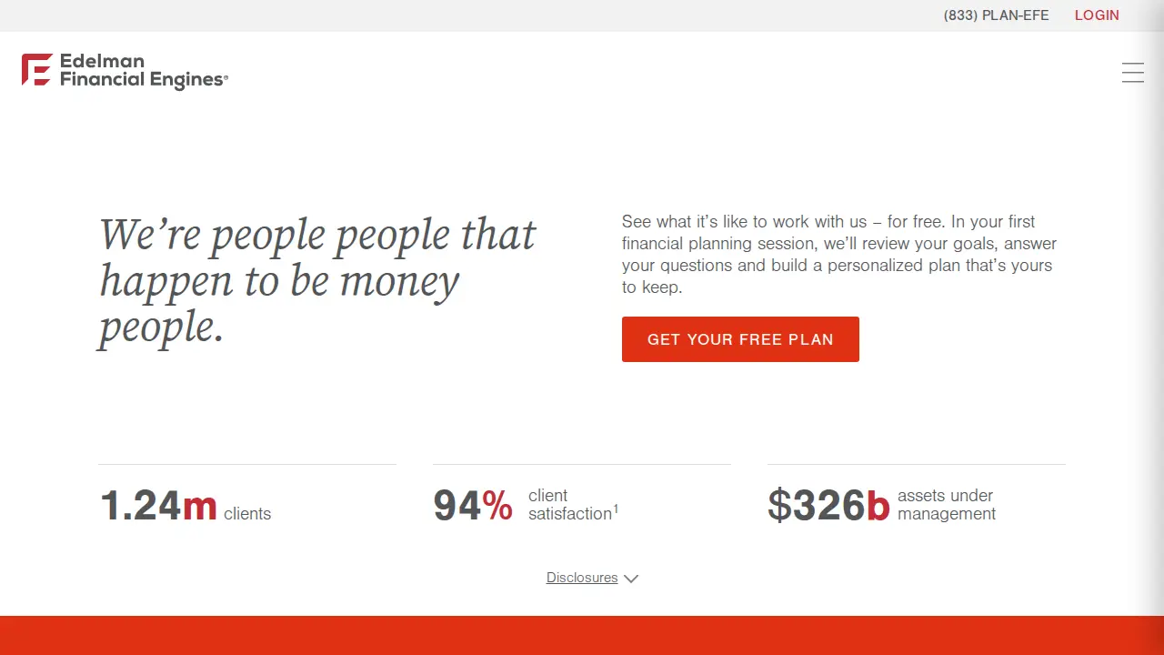 Edelman Financial Engines page
