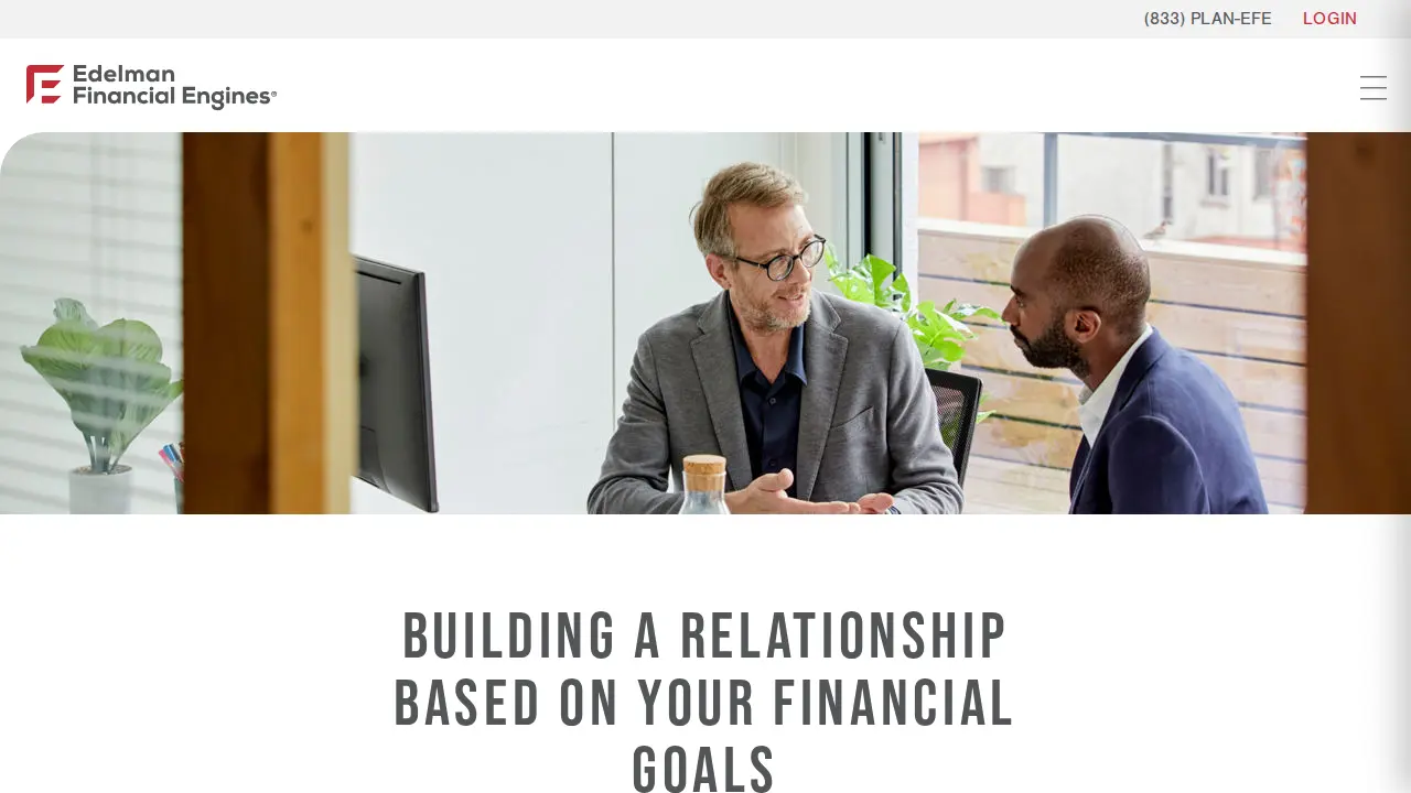 Edelman Financial Engines page