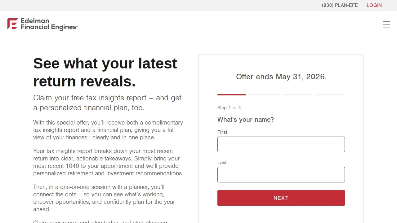 Edelman Financial Engines page