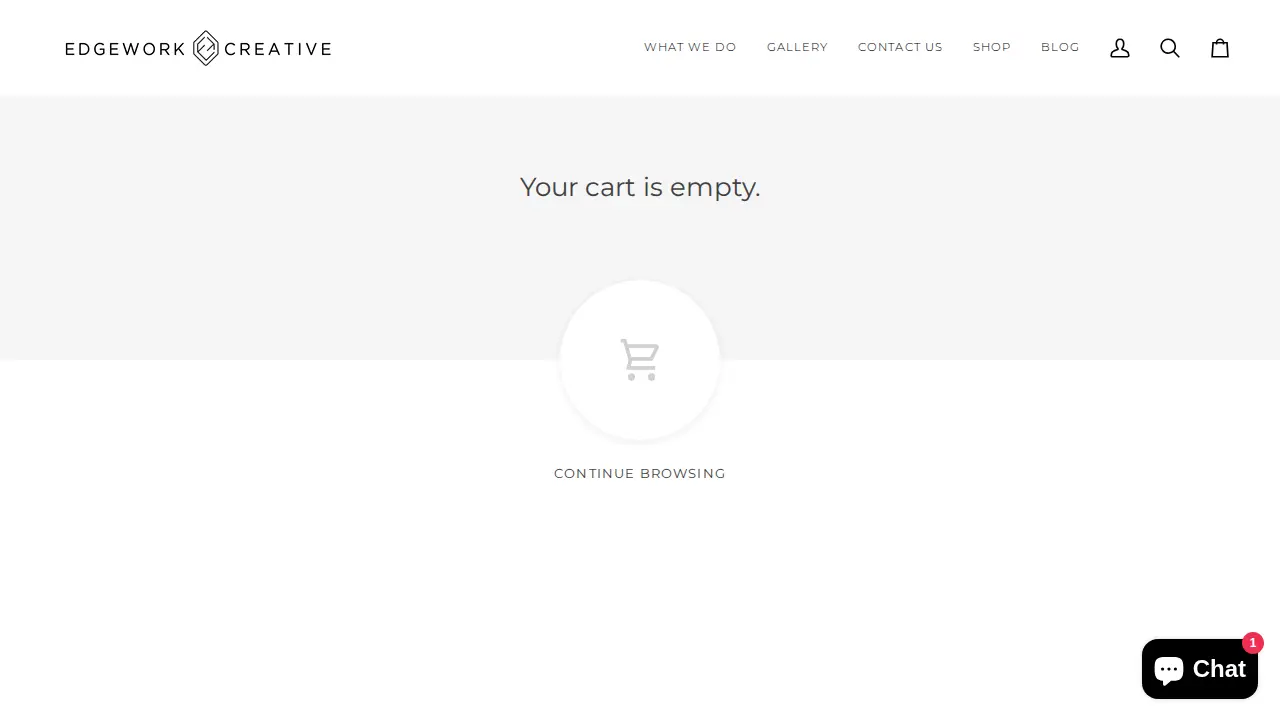 Edgework Creative page