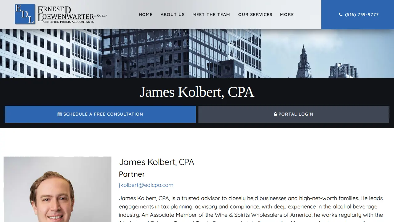 Ernest D Loewenwarter & Co page