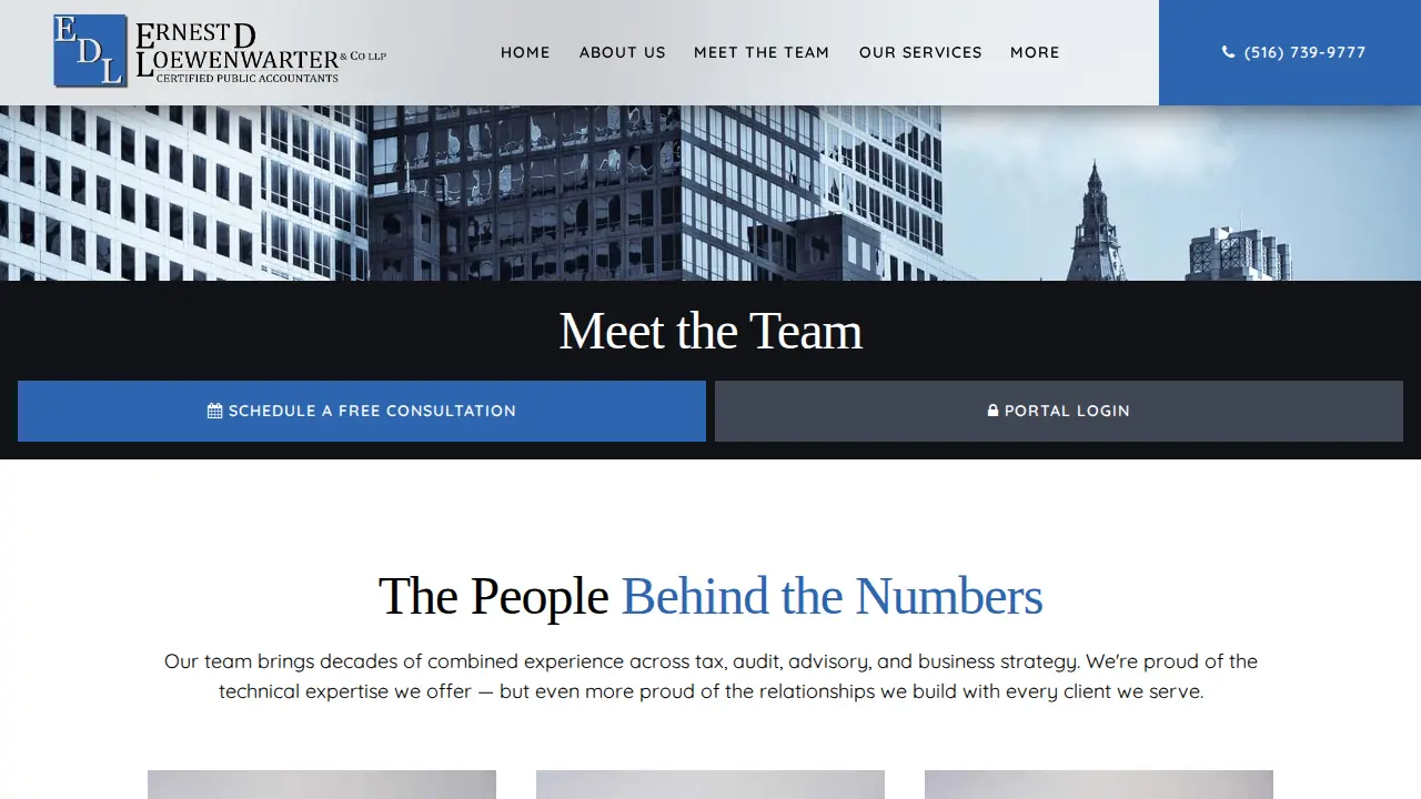 Ernest D Loewenwarter & Co page