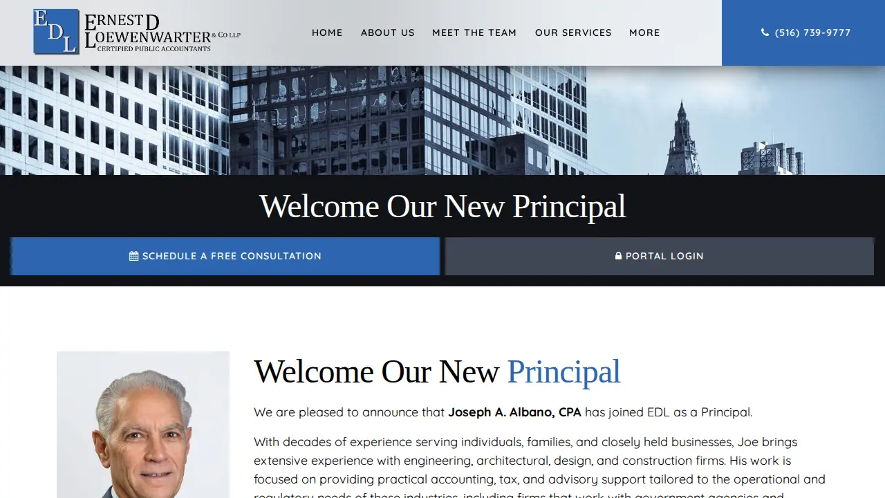 Ernest D Loewenwarter & Co page