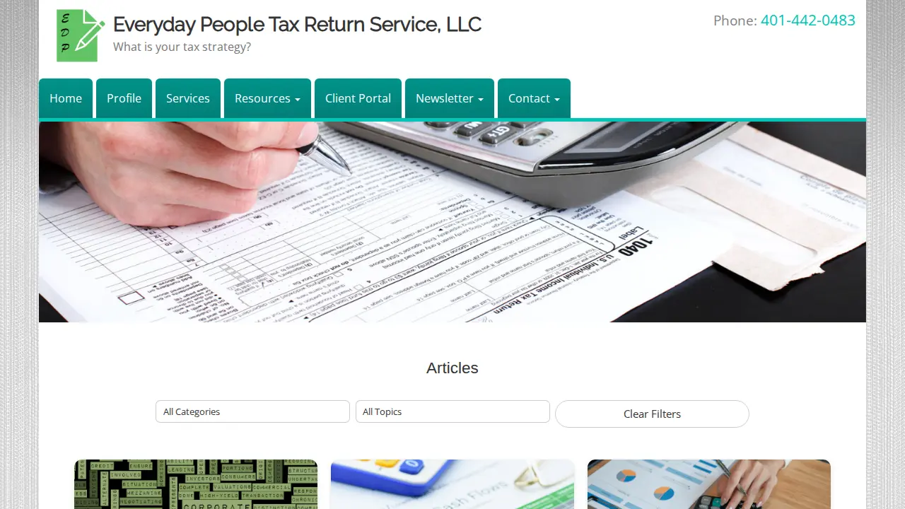 Everyday People Tax Return Service LLC page