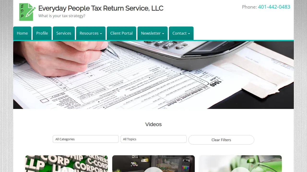 Everyday People Tax Return Service LLC page