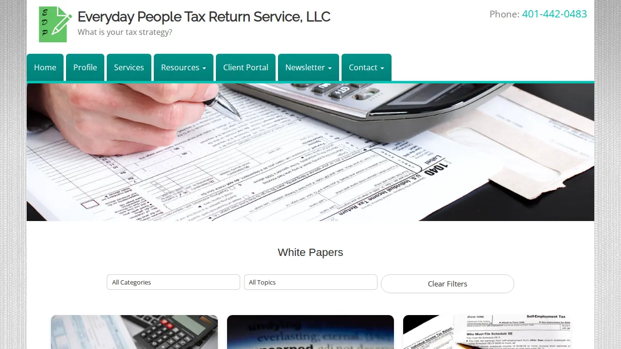 Everyday People Tax Return Service LLC page