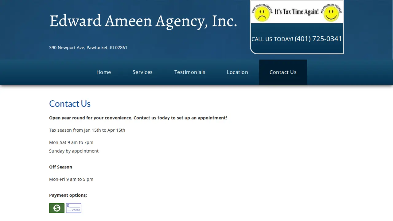 Edward Ameen Agency, Inc. page
