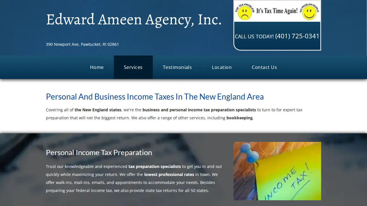 Edward Ameen Agency, Inc. page