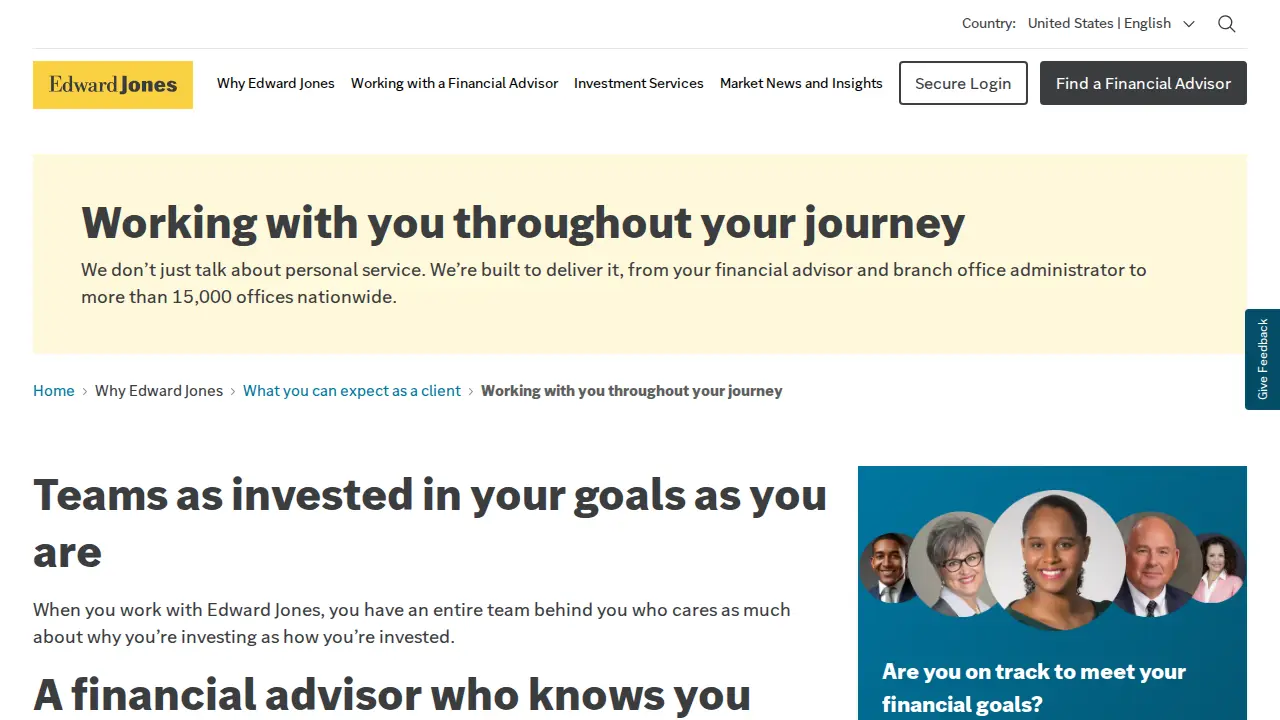 Edward Jones page