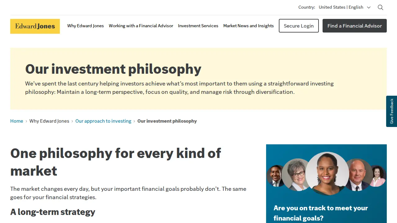 Edward Jones page