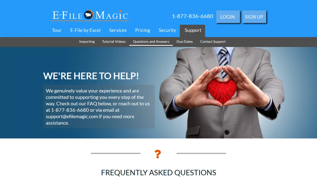 E-File Magic page