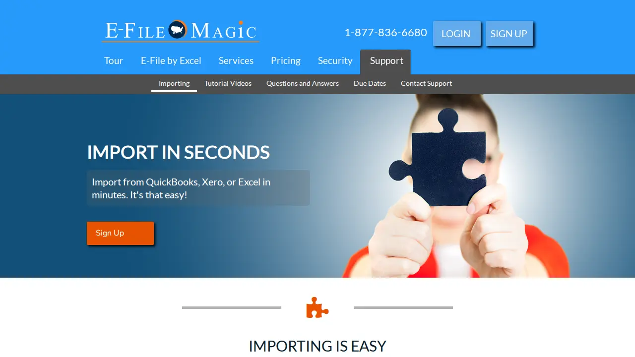 E-File Magic page
