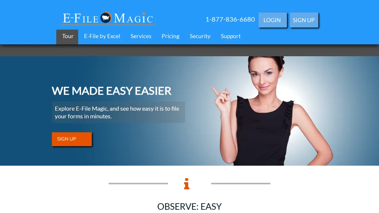 E-File Magic page