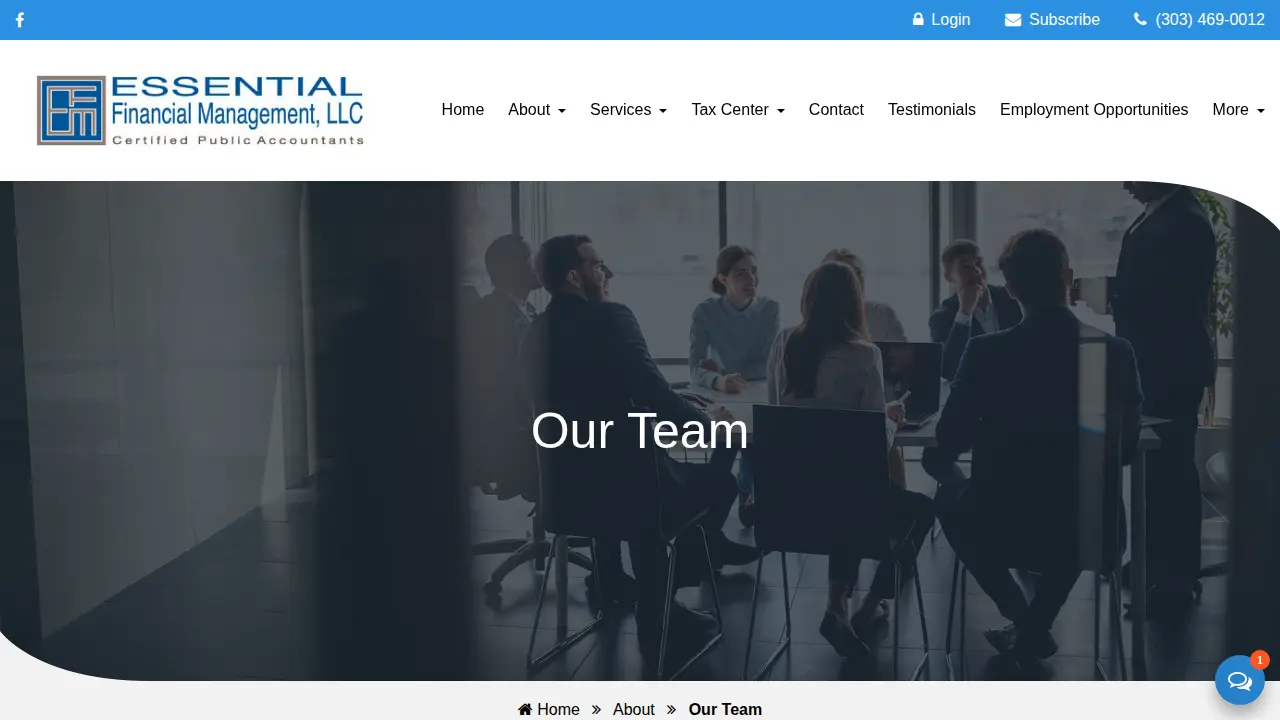 Essential Financial Management, LLC page