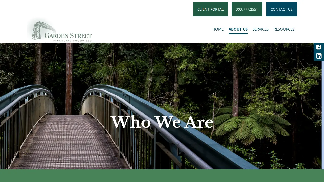 Garden Street Financial Group page