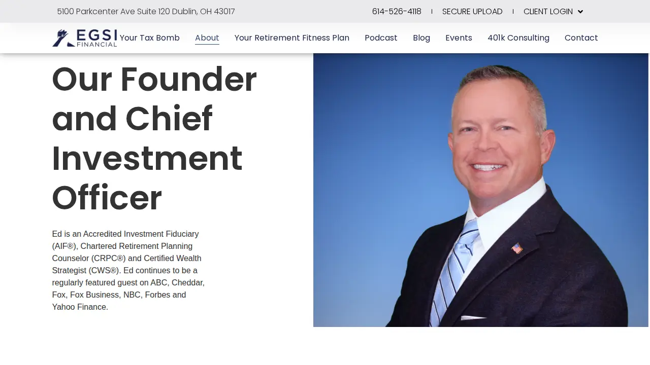 EGSI Financial, Inc page