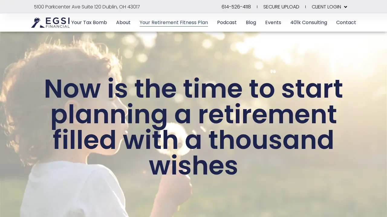 EGSI Financial, Inc page