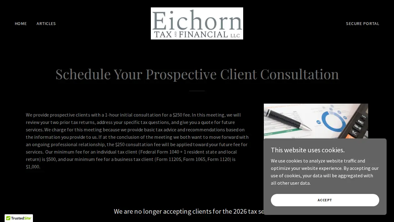 Eichorn Tax & Financial, LLC page