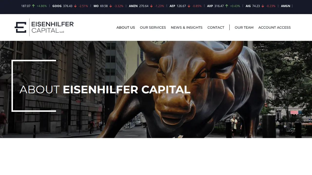 Eisenhilfer Capital page