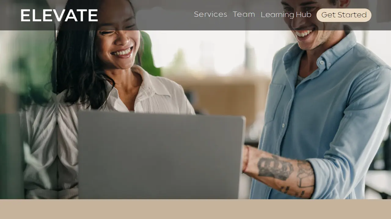 Elevate Consulting Group page