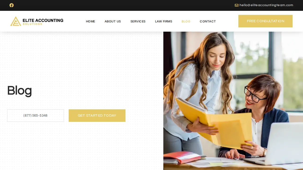 Elite Accounting Solutions, Inc. page