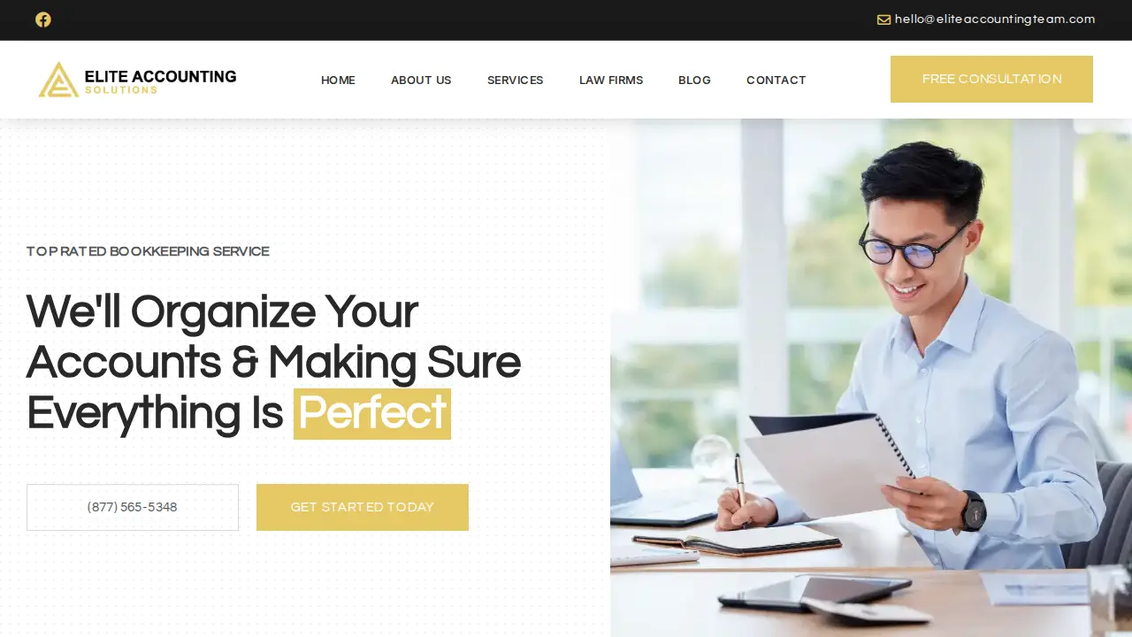 Elite Accounting Solutions, Inc. page