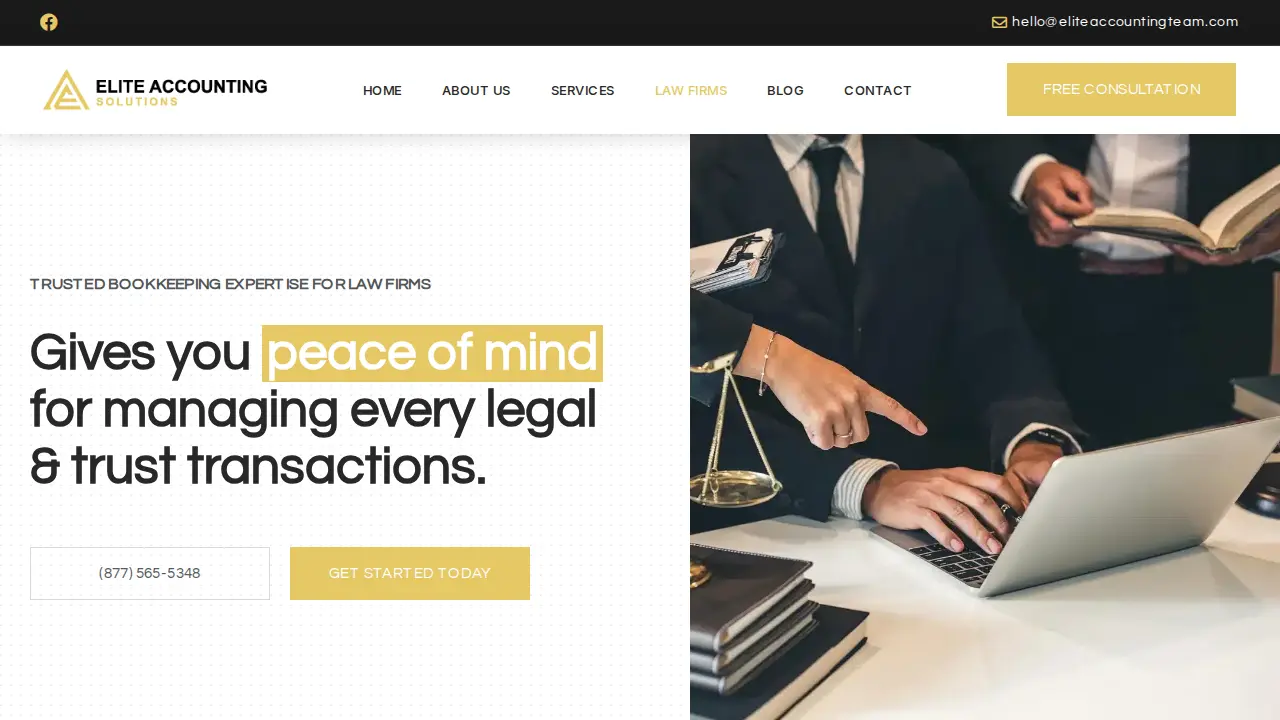 Elite Accounting Solutions, Inc. page