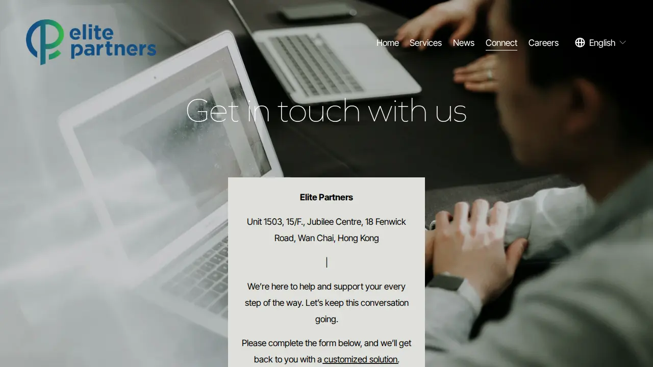 Elite Partners CPA Limited page