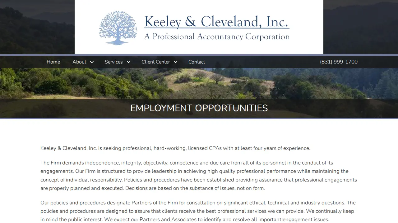Meisser & Associates page