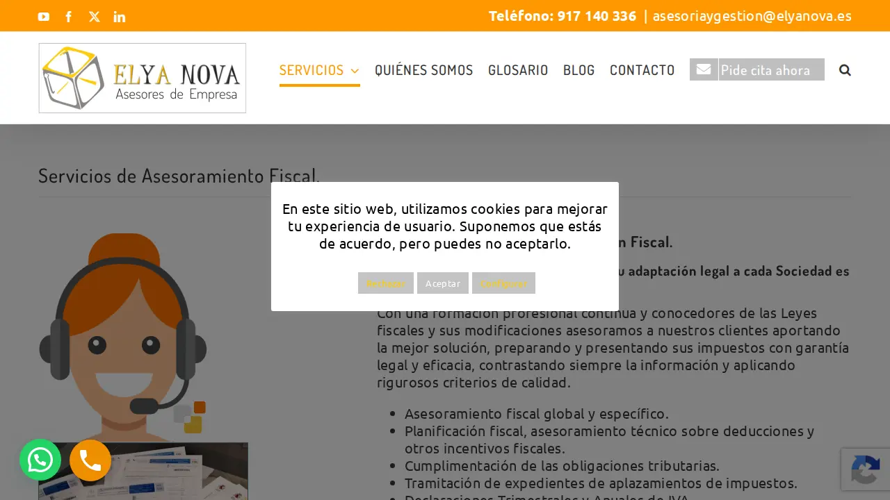 ELYA NOVA ASESORES - Asesoría y Gestoría en Pozuelo page