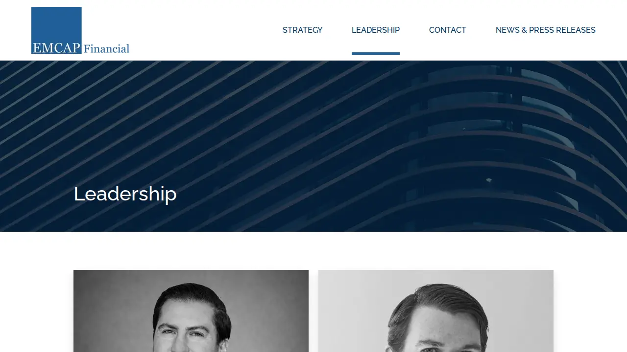 EMCAP Lending page