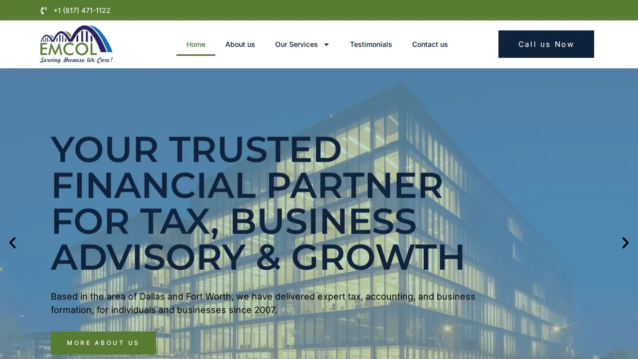 EMCOL Tax & Insurance