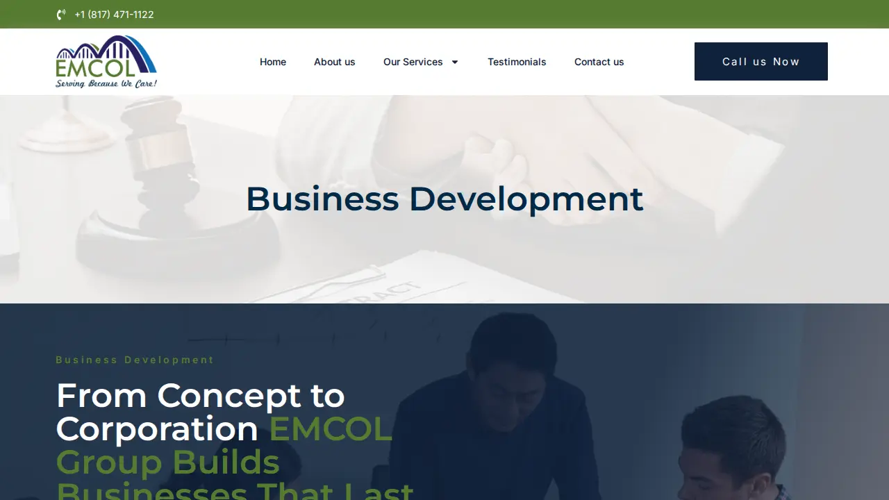 EMCOL Tax & Insurance page