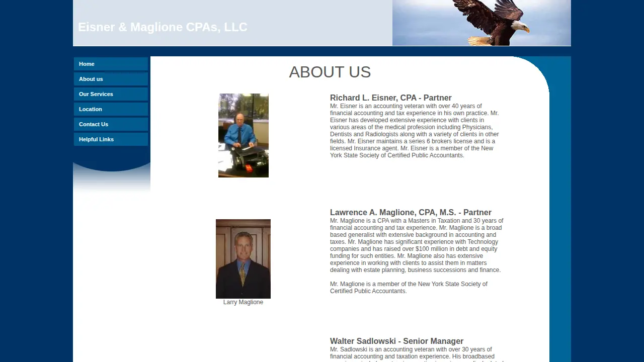 Eisner & Maglione CPA's, LLC page