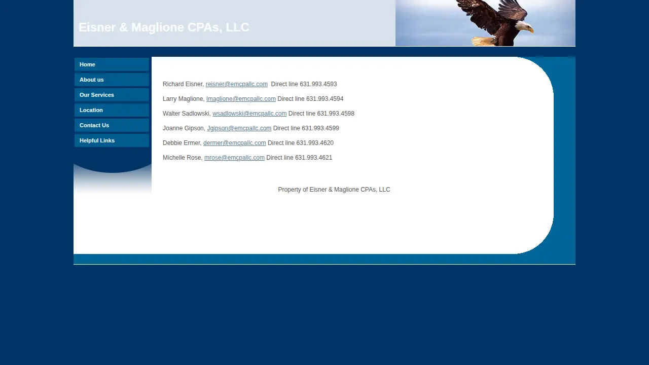 Eisner & Maglione CPA's, LLC page