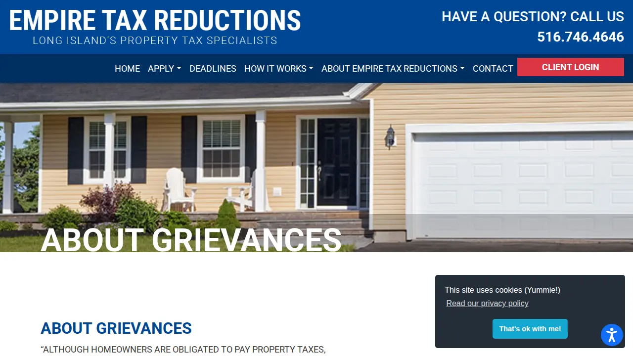Empire Tax Reductions page