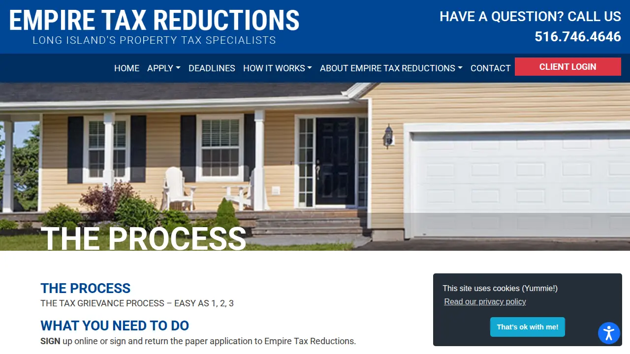 Empire Tax Reductions page