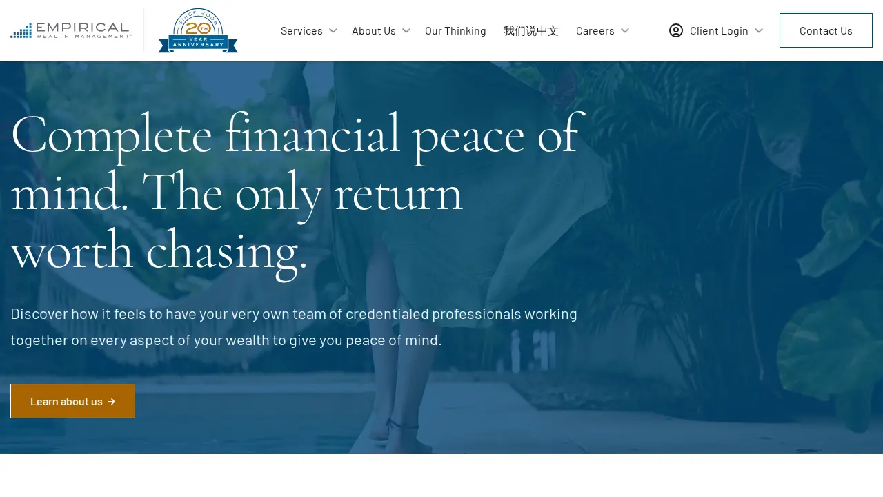 Empirical Wealth Management