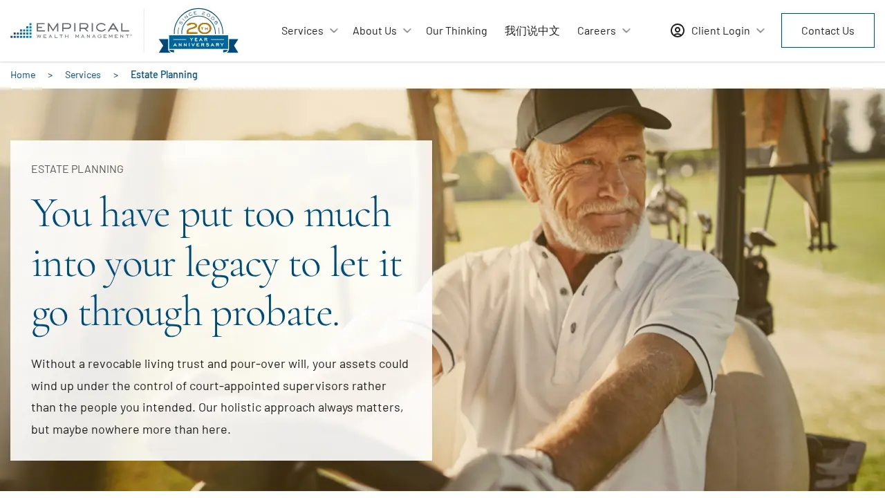 Empirical Wealth Management page
