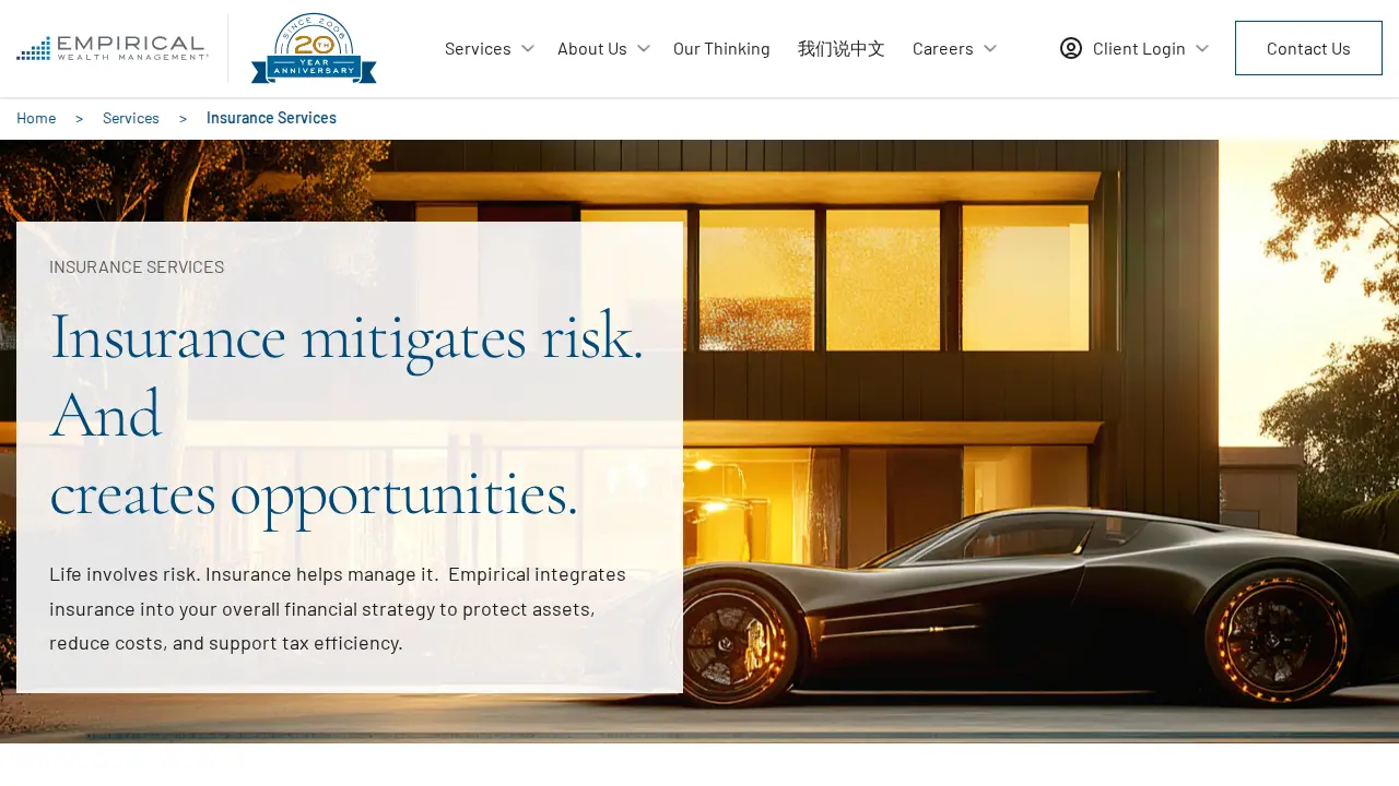 Empirical Wealth Management page