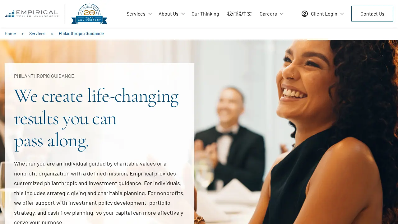 Empirical Wealth Management page