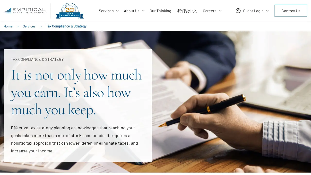 Empirical Wealth Management page